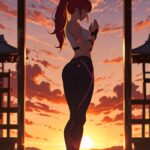 yoga anime look